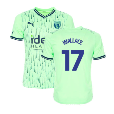 2023-2024 West Bromwich Albion Third Shirt (WALLACE 17)