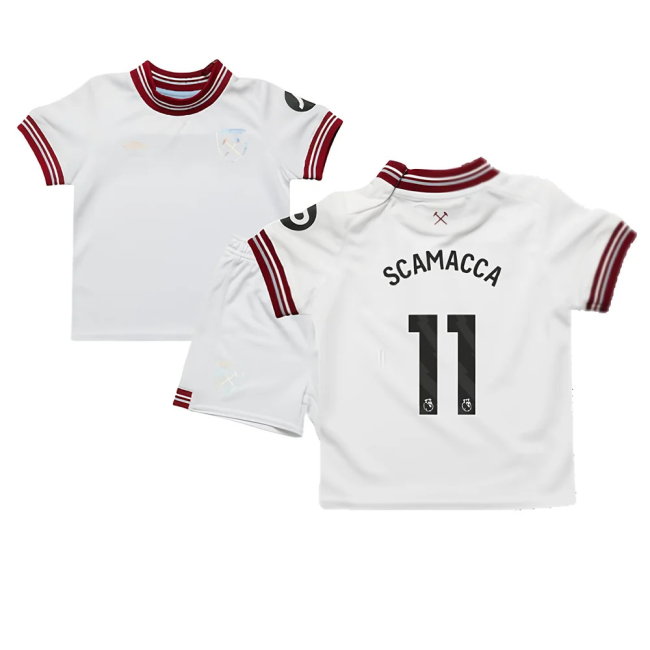 2023-2024 West Ham Away Baby Kit (SCAMACCA 11)