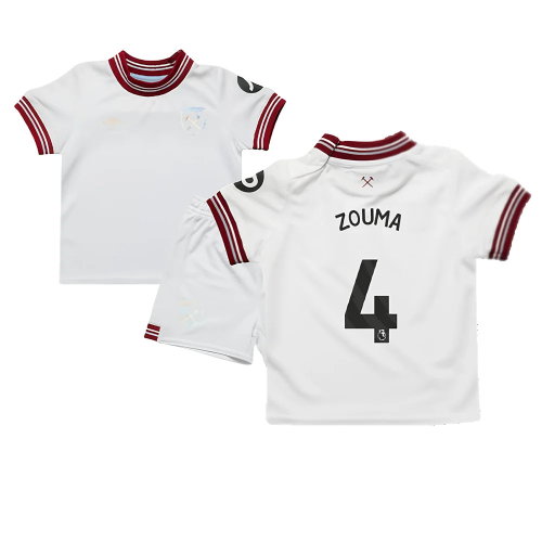 2023-2024 West Ham Away Baby Kit (ZOUMA 4)