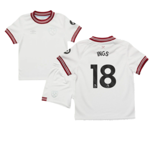 2023-2024 West Ham Away Infant Mini Kit (INGS 18)