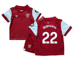 2023-2024 West Ham Home Baby Kit (BENRAHMA 22)