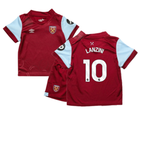 2023-2024 West Ham Home Baby Kit (LANZINI 10)