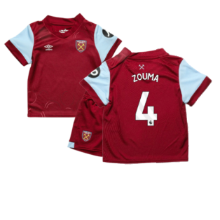 2023-2024 West Ham Home Baby Kit (ZOUMA 4)
