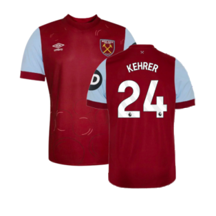 2023-2024 West Ham Home Shirt (Kids) (KEHRER 24)