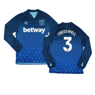 2023-2024 West Ham Long Sleeve Third Shirt (CRESSWELL 3)