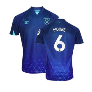 2023-2024 West Ham Third Shirt (Kids) (MOORE 6)