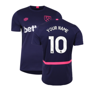 2023-2024 West Ham Training Jersey (Austral Aura) (Your Name)