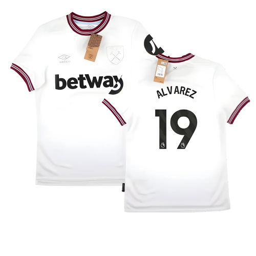 2023-2024 West Ham United Away Shirt (ALVAREZ 19)