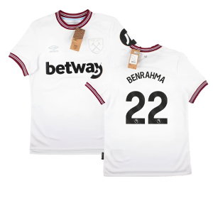 2023-2024 West Ham United Away Shirt (BENRAHMA 22)