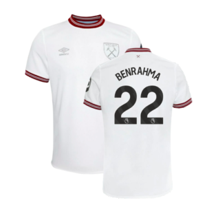 2023-2024 West Ham United Away Shirt (Kids) (BENRAHMA 22)
