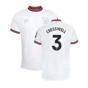 2023-2024 West Ham United Away Shirt (Kids) (CRESSWELL 3)