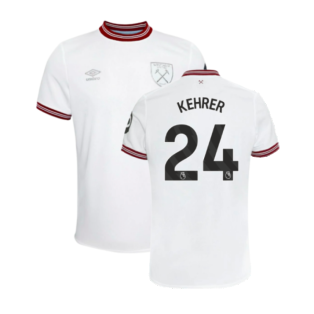 2023-2024 West Ham United Away Shirt (Kids) (KEHRER 24)