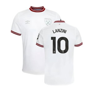 2023-2024 West Ham United Away Shirt (Kids) (LANZINI 10)