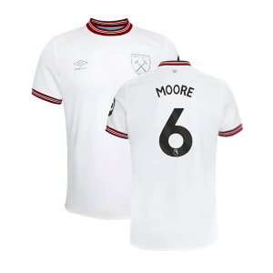 2023-2024 West Ham United Away Shirt (Kids) (MOORE 6)