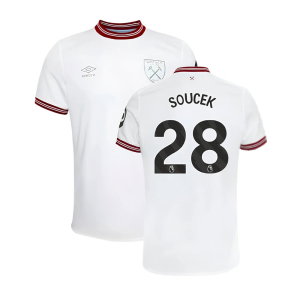 2023-2024 West Ham United Away Shirt (Kids) (SOUCEK 28)