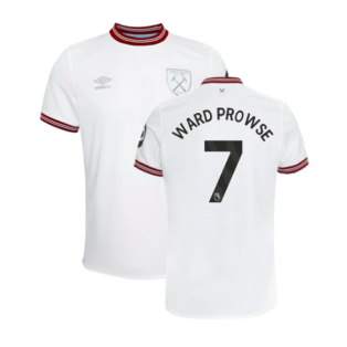 2023-2024 West Ham United Away Shirt (Kids) (Ward Prowse 7)
