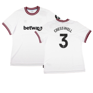 2023-2024 West Ham United Away Shirt (Ladies) (CRESSWELL 3)