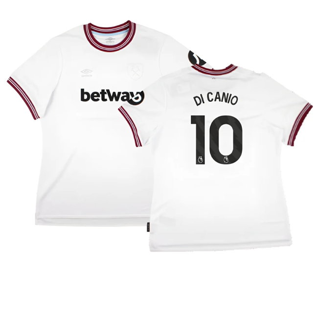 2023-2024 West Ham United Away Shirt (Ladies) (DI CANIO 10)