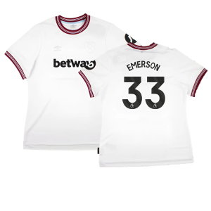 2023-2024 West Ham United Away Shirt (Ladies) (EMERSON 33)