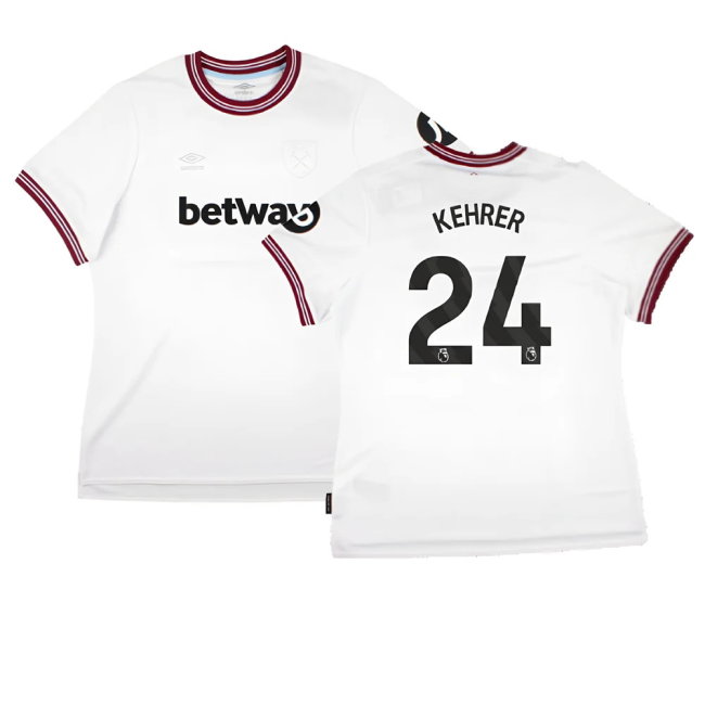 2023-2024 West Ham United Away Shirt (Ladies) (KEHRER 24)