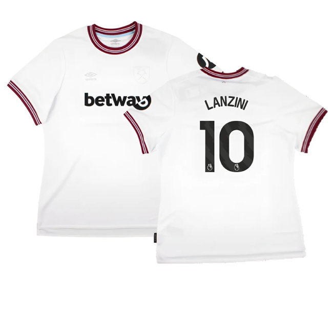 2023-2024 West Ham United Away Shirt (Ladies) (LANZINI 10)