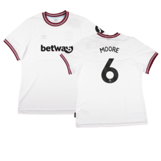 2023-2024 West Ham United Away Shirt (Ladies) (MOORE 6)