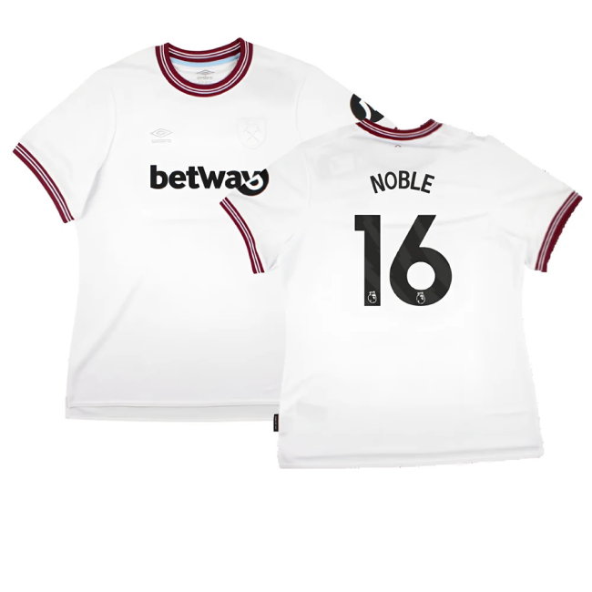 2023-2024 West Ham United Away Shirt (Ladies) (NOBLE 16)