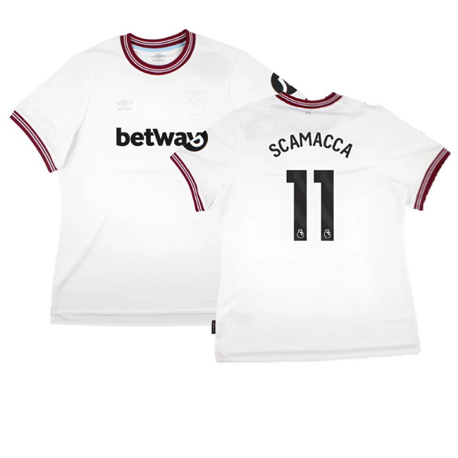 2023-2024 West Ham United Away Shirt (Ladies) (SCAMACCA 11)