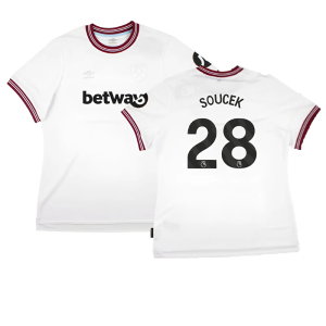 2023-2024 West Ham United Away Shirt (Ladies) (SOUCEK 28)