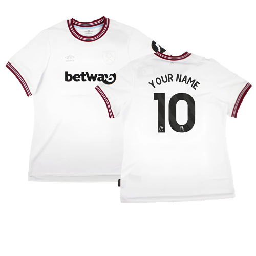 2023-2024 West Ham United Away Shirt (Ladies) (Your Name)