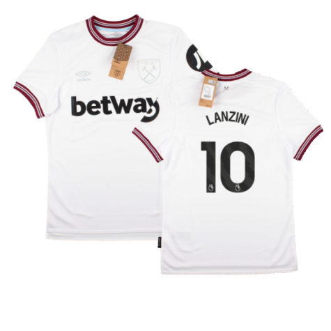 2023-2024 West Ham United Away Shirt (LANZINI 10)