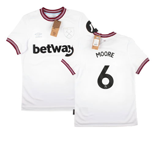 2023-2024 West Ham United Away Shirt (MOORE 6)