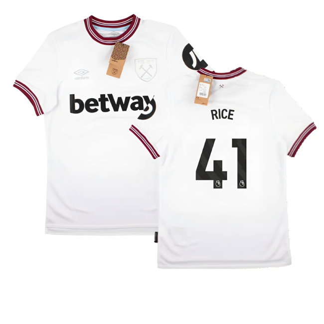 2023-2024 West Ham United Away Shirt (RICE 41)