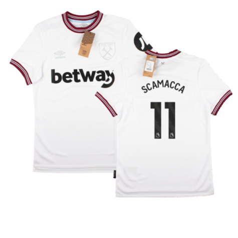 2023-2024 West Ham United Away Shirt (SCAMACCA 11)
