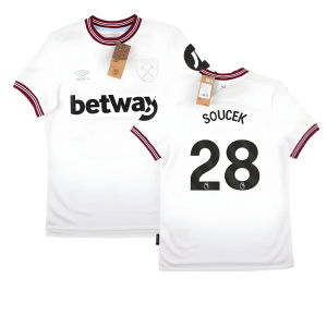 2023-2024 West Ham United Away Shirt (SOUCEK 28)