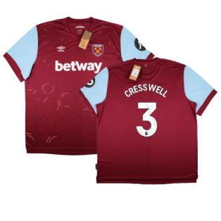 2023-2024 West Ham United Home Shirt (CRESSWELL 3)