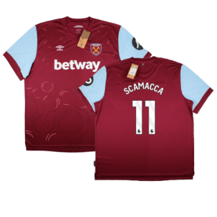 2023-2024 West Ham United Home Shirt (SCAMACCA 11)