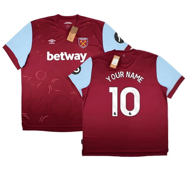 2023-2024 West Ham United Home Shirt (Your Name)