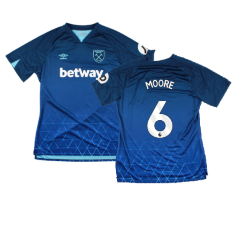 2023-2024 West Ham United Third Shirt (Womens) (MOORE 6)
