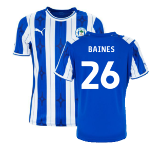 2023-2024 Wigan Athletic Home Shirt (Baines 26)