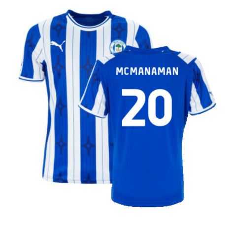2023-2024 Wigan Athletic Home Shirt (McManaman 20)