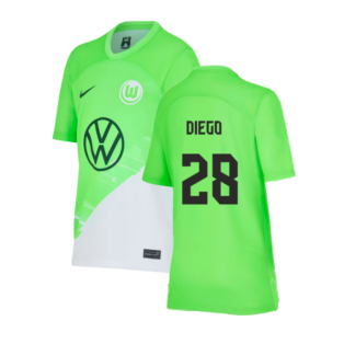 2023-2024 Wolfsburg Home Shirt (Kids) (Diego 28)