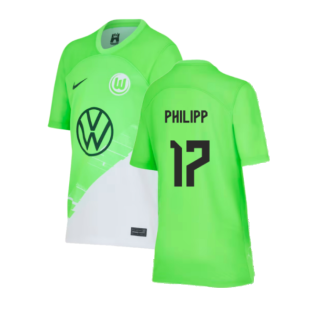 2023-2024 Wolfsburg Home Shirt (Kids) (Philipp 17)