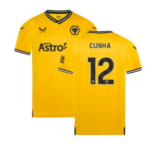 2023-2024 Wolves Home Shirt (CUNHA 12)