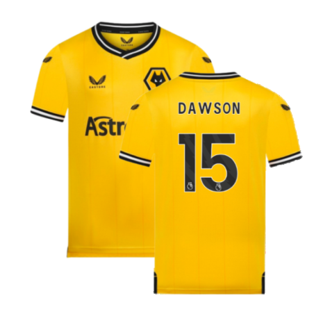 2023-2024 Wolves Home Shirt (Kids) (DAWSON 15)