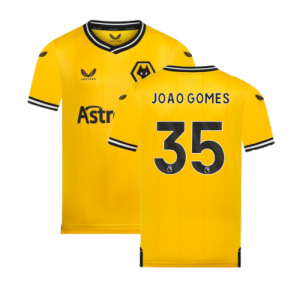 2023-2024 Wolves Home Shirt (Kids) (JOAO GOMES 35)