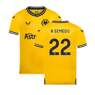 2023-2024 Wolves Home Shirt (Kids) (N SEMEDO 22)