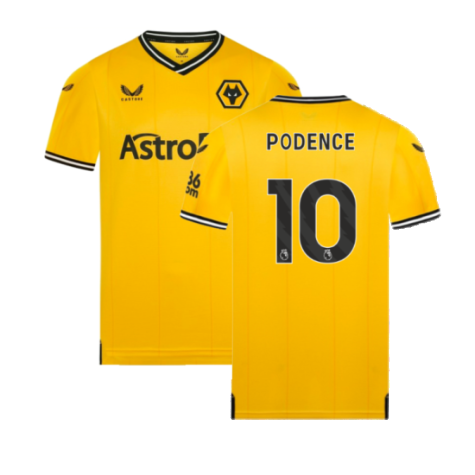 2023-2024 Wolves Home Shirt (PODENCE 10)
