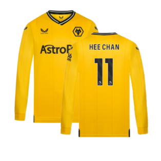 2023-2024 Wolves Long Sleeve Home Shirt (HEE CHAN 11)