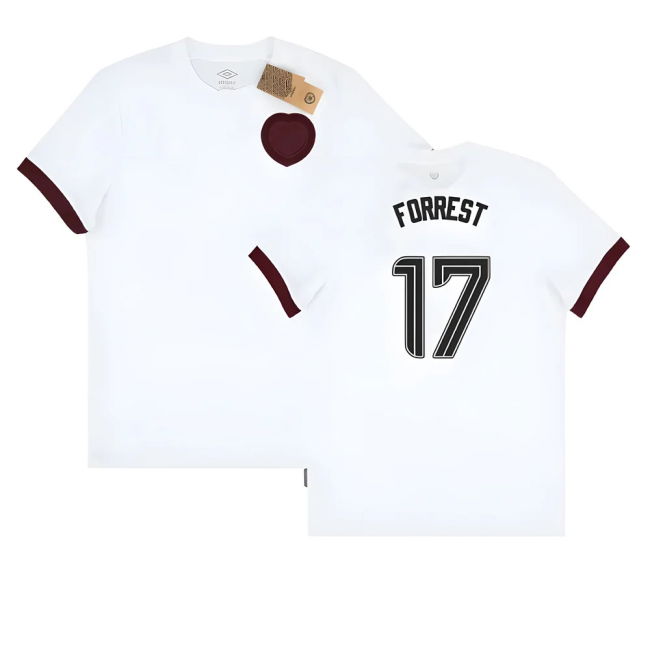 2023-24 Hearts 150th Anniversary Third Shirt (FORREST 17)